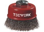 Spazzola A Tazza Ø 60 Mm Spessore Del Filo 0,3 Mm Acciaio 12500 Min-¹