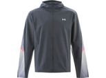Under Armour Ua Velociti Storm Hooded Jkt - Nero, GrößE:S