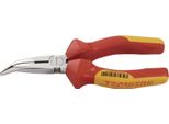 Pinze A Becchi Tondi Lunghezza 160 Mm 40° Angolate Manici Multicomponente Vde