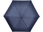 Samsonite Ombrello Tascabile Ombrello Rain Pro 3 Sect. Ultra Mini Flat Blue Blu Scuro