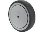 Ruota Di Scorta Ø 150 Mm Portata 100 Kg Gomma Grigia Assale Ø 8 Mm Lunghezza Mozzo 36 Mm