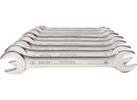 Set Di Chiavi A Forchetta Doppia, 8 Pezzi, SW6-22 Mm, Acciaio Cv Cromato