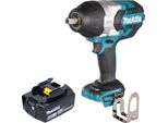 Avvitatore A Impulsi A Batteria Makita Dtw 1004 G1 18 V 1050 Nm 1/2" Senza Spazzole + 1X Batteria Ricaricabile 6,0 Ah - Senza Caricabatterie"