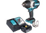 Avvitatore A Impulsi A Batteria Makita Dtw 1004 RG1 18 V 1050 Nm 1/2" Brushless + 1X Batteria Ricaricabile 6,0 Ah + Caricabatterie"