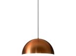 Bonella - Lampada A Sospensione Rame 1XE27 Max 1X60W IP20 - Lampada Da Soffitto Con Design Moderno In Alluminio - Attacco E27