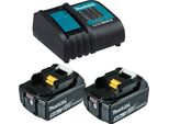 Makita Akku Kit Di Alimentazione Lxt 18 V - Li-Ionen - 5,0 Ah - 2 Akkus