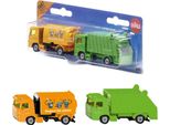 Set Comunale Siku Spazzatrice E Camion Dei Rifiuti, Auto, 3 Anni, Metallo, Plastica, Bianco