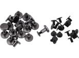 20Set Di Rivetti In Ottone A Testa Piatta Per Bagagli In Pelle (8 Mm)