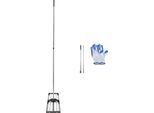 Succebuy Rastrello 213Cm Manico Rastrello Livellatore Per La Cura Del Prato 254X1219Mm