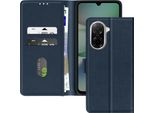 Avizar, Custodia A Portafoglio Per Redmi A5 Con Supporto Video, Blu Scuro
