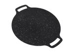 Padella Per Grigliare Coreana Maifan Pietra Anti Appiccicosa Resistente Alle Alte Temperature Piastra Per Grigliare Per Campeggio All'aperto 30Cm