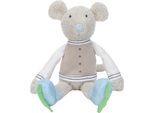 Happy Horse, Topo Giocattolo Di Peluche Tappetini 24 Cm - Grigio - Peluche Morbido