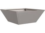 Vidaxl Fioriera Da Giardino 5 Pezzi Rusty 40 X 40 X 15 Cm Acciaio Resistente Alle Intemperie