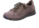 Ara Scarpa Bassa Stringata Da Donna Osaka 2.0 Grigio-Marrone, Colore:Grigio, Taglia UK:8