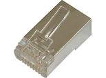Digitus Modularstecker Cat6 FüR Rundkabel Geschirmt 100Stk