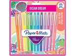 Paper:Mate 2217772 Paper:Mate Penna Con Punta In Fibra Flair "Ocean Dream"", Confezione Da 12 Pz"