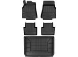 Set Di Tappetini E Fodere Per Il Bagagliaio Omac Per Mercedes Classe A W169 2004-2012 In Gomma