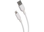 Muvit For Change Mfi 2.4A 2 M Cavo Da Usb-C A Lightning Bianco Bianco Taglia Unica
