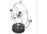 Elettronico Moto Perpetuo Giocattolo Metallo Plastica Argento Quadrato Moto Perpetuo Macchina Giocattolo Decorazione Scrivania