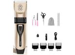 Inf Kit Professionale Per La Toelettatura Degli Animali Domestici Gold Con Lama In Ceramica