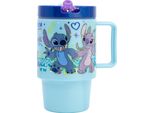 Tazza Per Bambini In Plastica Stitch Con Coperchio, 530 Ml