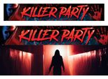 Halloween Party Banner Decorazione Spaventosa Streghe Fantasmi Zucche Ragno Scheletro, Colore: Multicolore
