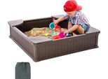 Sabbiera Quadrata Sabbiera 3-12 Anni 1235X1235X315Mm
