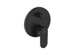 Hansgrohe Fertigmontageset Vernis Blend Up-Wannen-Einhebelmischer, Mattschwarz (71466670)