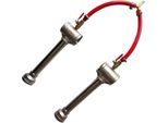Doppio Bruciatore A Gas, Potenza 100000 Btu, Flusso D'aria Autoregolato, Argento