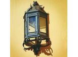 Casa Padrino Applique Da Esterno Barocco Marrone Antico H. 74 Cm - Illuminazione Barocca Da Esterno