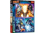 Puzzle Trefl Naruto Shippuden 2 X 200 Pezzi. Villaggio Della Foglia Ninja 13333