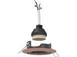 Vidaxl Spotlight 6 Pezzi Rame 9 X 9 X 2,5 Cm Metallo