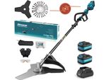 Tagliabordi Senza Fili 12000 Giri/Min - Motore Anteriore Brushless - 2 Batterie 5200Mah Incluse - 3 Tipi Lame, Ø26Cm