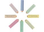 Giotto F232300 Gomma Per Cancellare Colori Assortiti 8 Pz