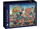 Bluebird Puzzle Food Truck - Giocattolo Colorato Da 2000 Pezzi