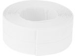 38 Mm Pe Caulk Tape Impermeabile Autoadesivo Striscia Di Tenuta Per Wc Bagno Parete Angolo Bianco Bianco