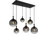 Globo Illuminazione Lampada A Sospensione Dalton Lwh 100X35X120 Cm Lampada A Sospensione Colorata