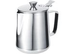 Acciaio Inox Addensare Latte Schiuma Tazza Brocca Caffè Latte Art Con Coperchio Per Home Coffee1000Ml