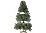 Albero Di Natale Artificiale 180 Cm – Senza Illuminazione A Led – 510 Rami – Pvc E Pe – Con Supporto In Legno – Realistico E Facile Da Montare