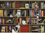 Cobble Hill Puzzle Cat Library - Puzzle Da 1000 Pezzi