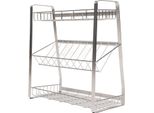 3 Strati Di Rack Per Spezie In Acciaio Inossidabile Organizzatore Di Rack Per Condimenti Supporto Per Spezie Da Cucina Per La Casa