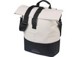 Basil Borsa A Tracolla Per Bicicletta Cove Mik Hooks, Color Crema