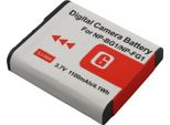 Avizar, Batteria Sony NP-BG1 / NP-FG1 Agli Ioni Di Litio Per Fotocamere 3,7V 1100Mah, Bianco