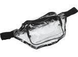 Marsupio Trasparente In Pvc Resistente All'acqua Con Cerniera Multiuso Per Viaggiare Nero