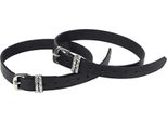 Harry's Horse Rock Crystal Spur Strap Nero Nero Taglia Unica