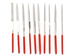 Set Di 10 Lime Diamantate, Utensili Di Precisione Per Levigatura, Per Gioielli, Bricolage, Modellismo