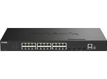 D-Link DGS-1530-28P/E Switch A 28 Porte Smart Managed Poe Gigabit Stack 4X 10G