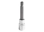 Kraftwerk 1/2" Loch-Ribe-Bit-Stecknuss M11 100 Mm (339011)"