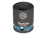 Makita Schlagnuss 3/8", SW16, Kurz, Impact Black (E-15970)"