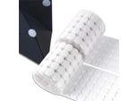 Edibazzar | Nastro Velcro Autoadesivo 20Mm Rotondo Con Nastro Adesivo 600 Pezzi Cerchi